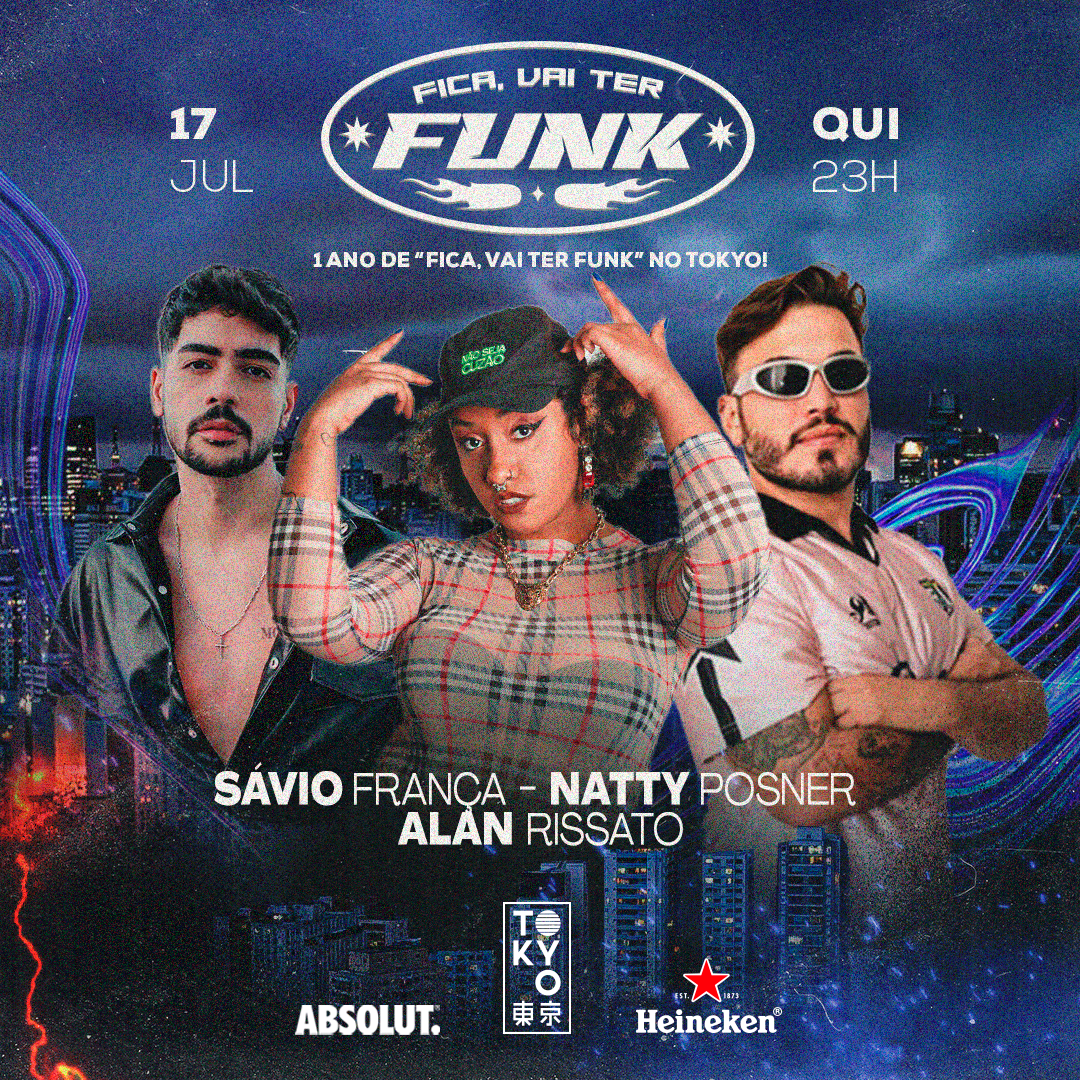 Fica Vai Ter Funk na Cobertura do Tokyo 東 京 (17.07)