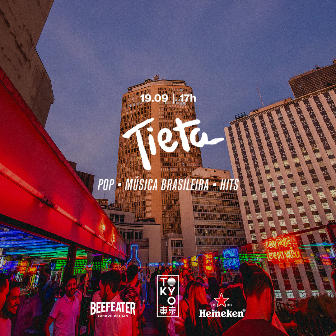 Tieta na Cobertura do Tokyo 東 京 Música Brasileira | Pop | Hits [19.09 – Sexta-Feira]