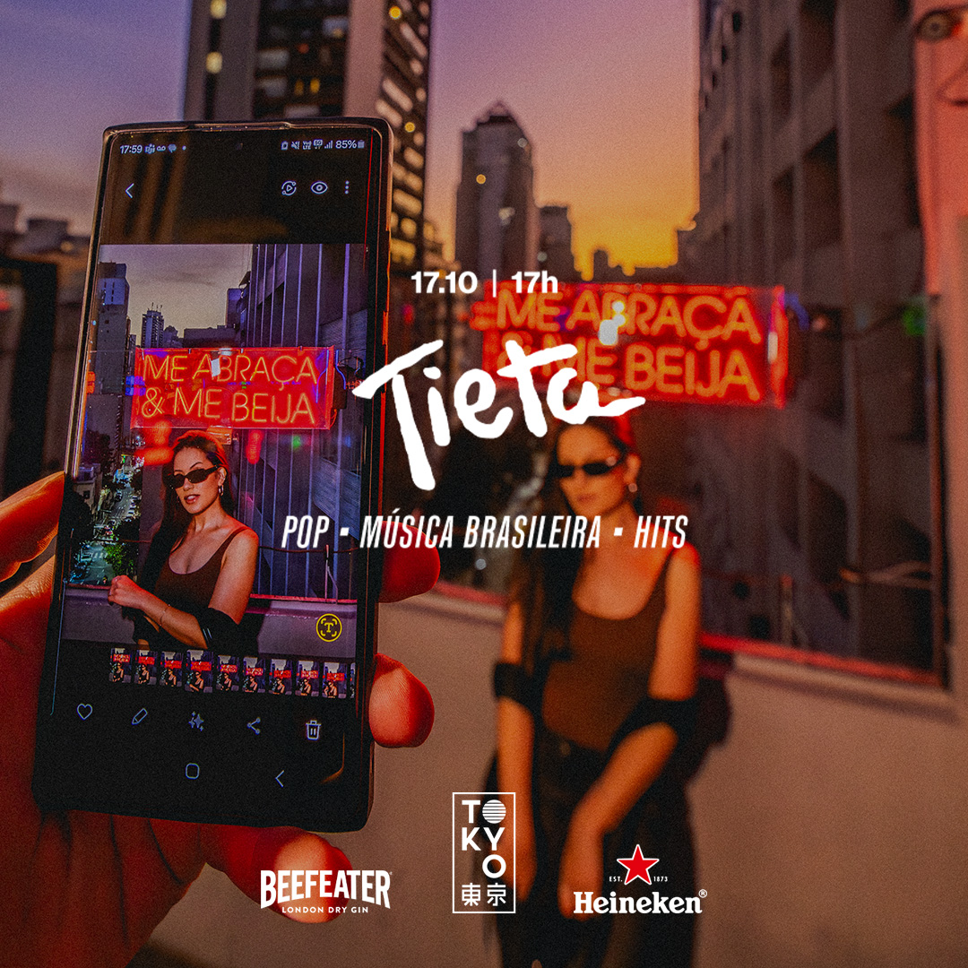 Tieta na Cobertura do Tokyo 東 京 Música Brasileira | Pop | Hits [17.10 – Sexta-Feira]