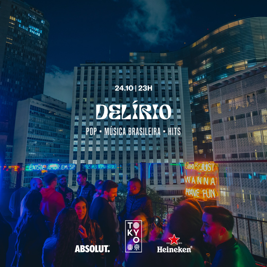 Delírio na Cobertura do Tokyo 東 京 ( Pop | Música Brasileira | Hits) [24.10]