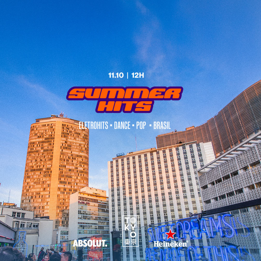 Summer Hits na Cobertura do Tokyo 東 京 Pop | Música Brasileira | Hits no Sábado à Tarde!
