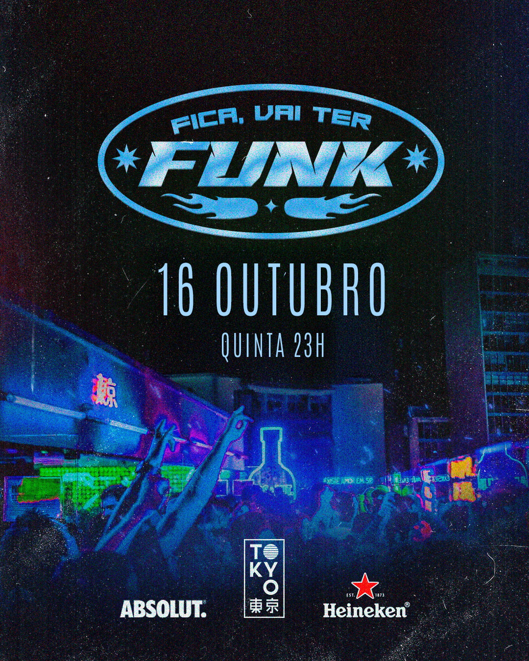 Fica Vai Ter Funk na Cobertura do Tokyo 東 京 (16.10)