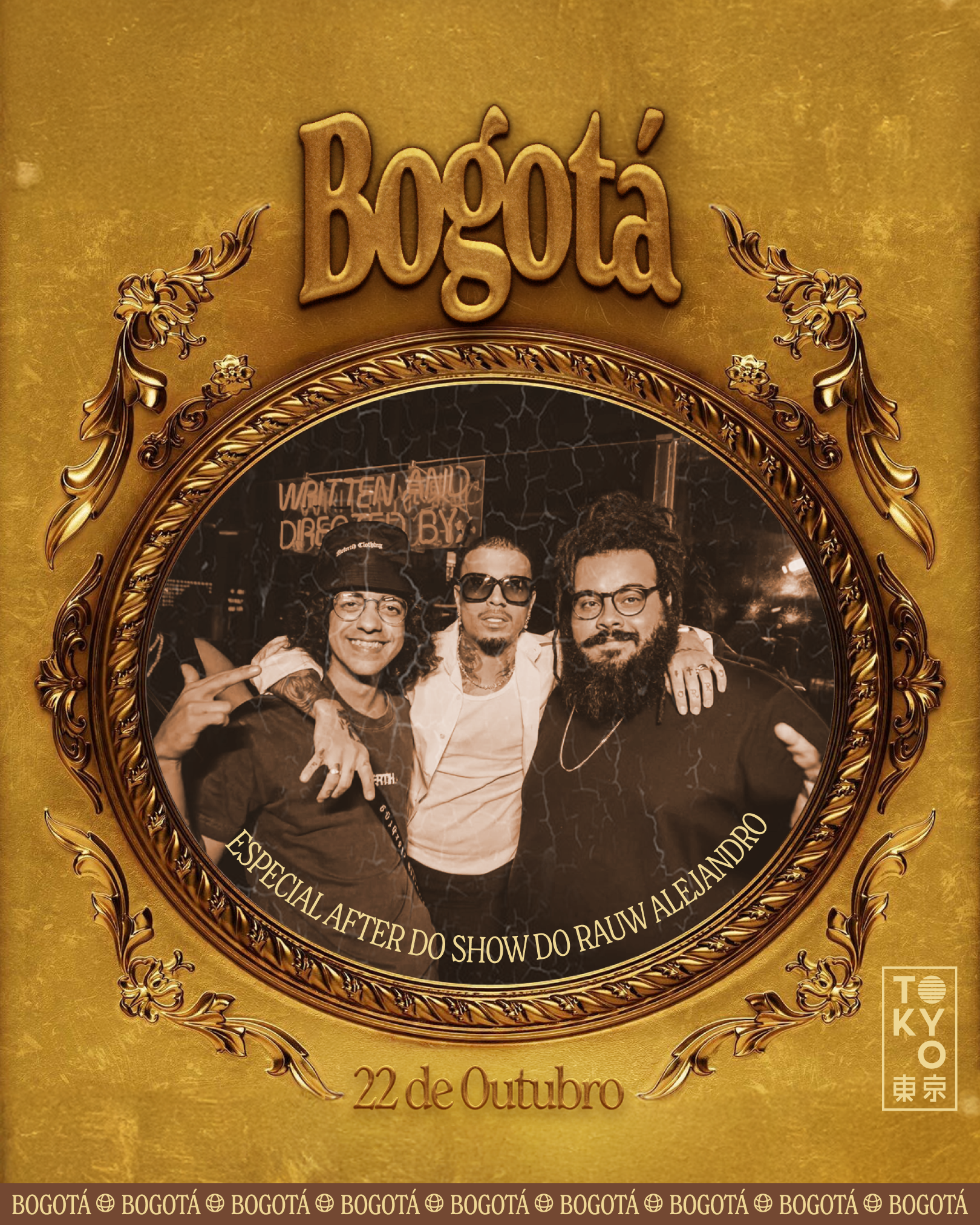 Bogotá: Un Baile Latino na Cobertura do Tokyo 東 京 (22.10)