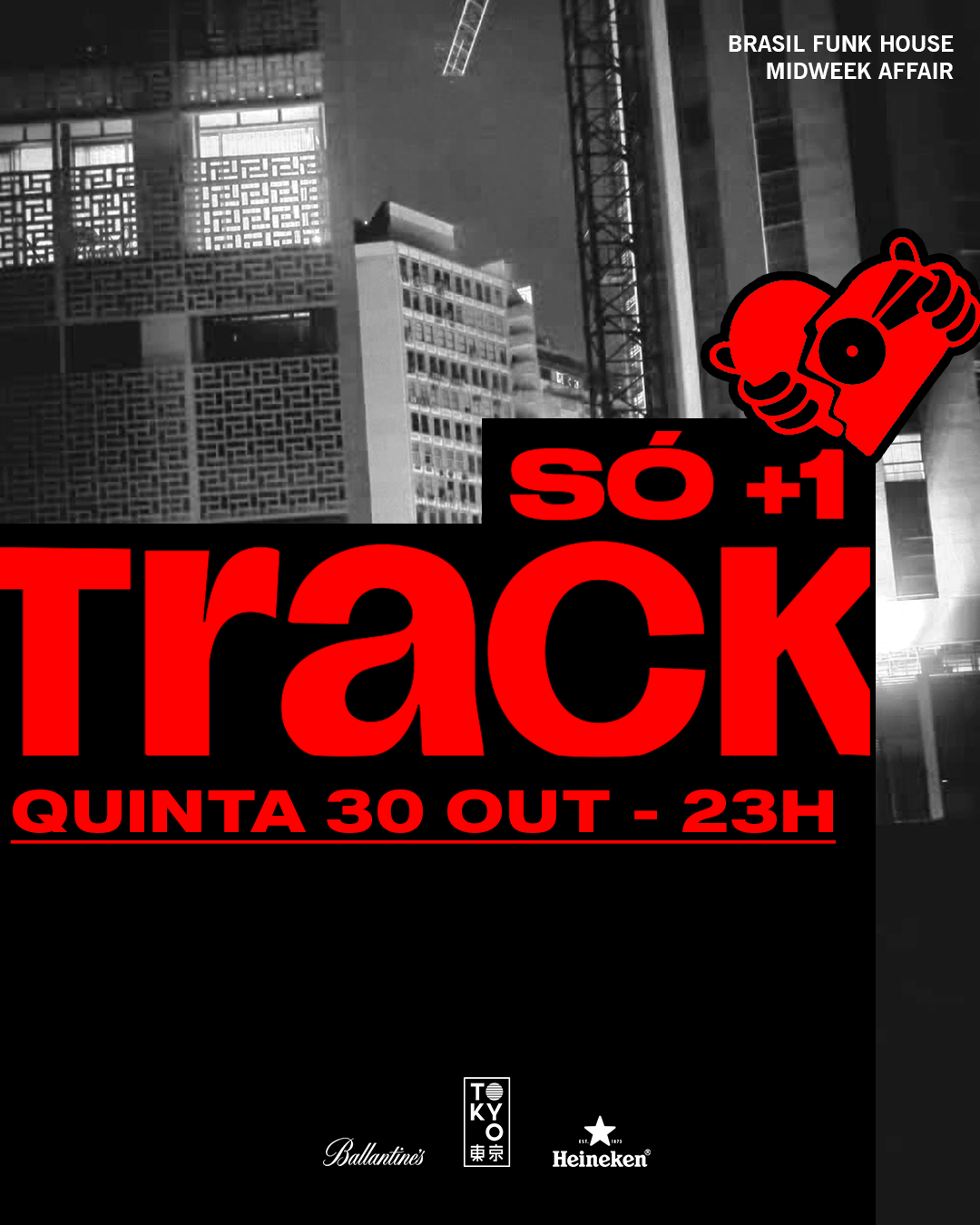 Só Mais Uma Track na Cobertura do Tokyo 東 京 (30.10)