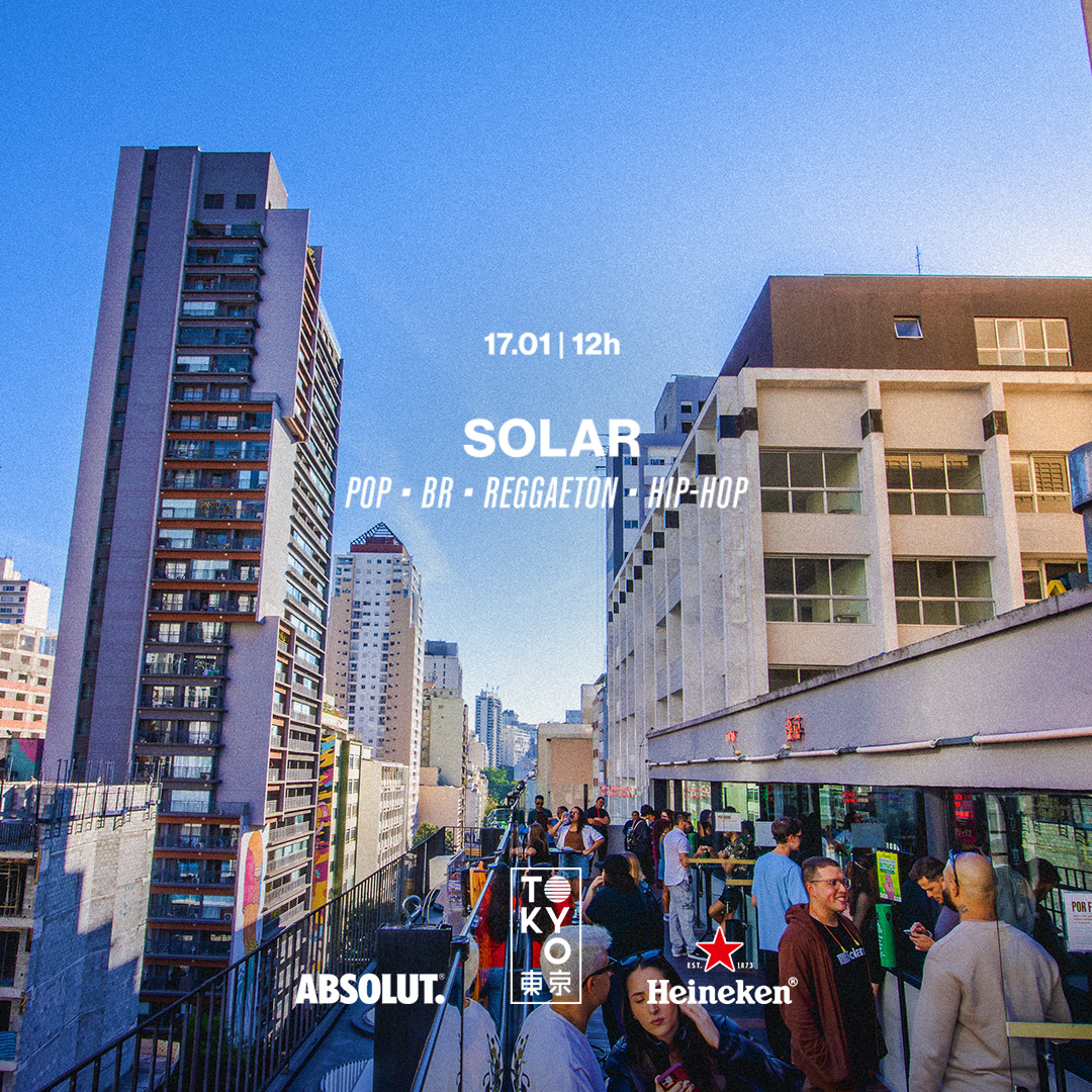 Solar 東 京 Pop | BR | Reggaeton | Hip-Hop no Sábado à Tarde (17.01)