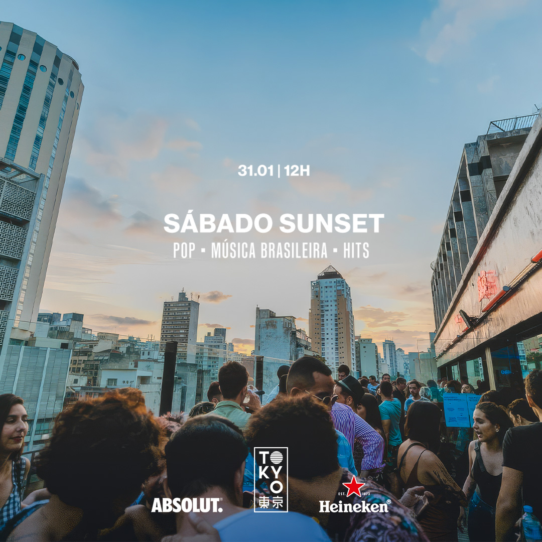 Sábado Sunset na Cobertura do Tokyo 東 京 Pop | Música Brasileira | Hits no Sábado à Tarde!