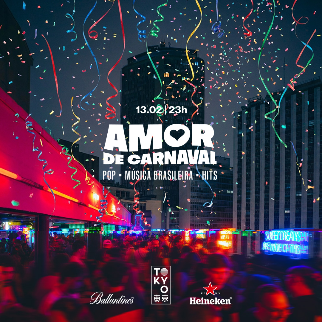 Amor de Carnaval na Cobertura do Tokyo 東 京 Pop | Música Brasileira | Hits (Sexta-Feira 13.02)!
