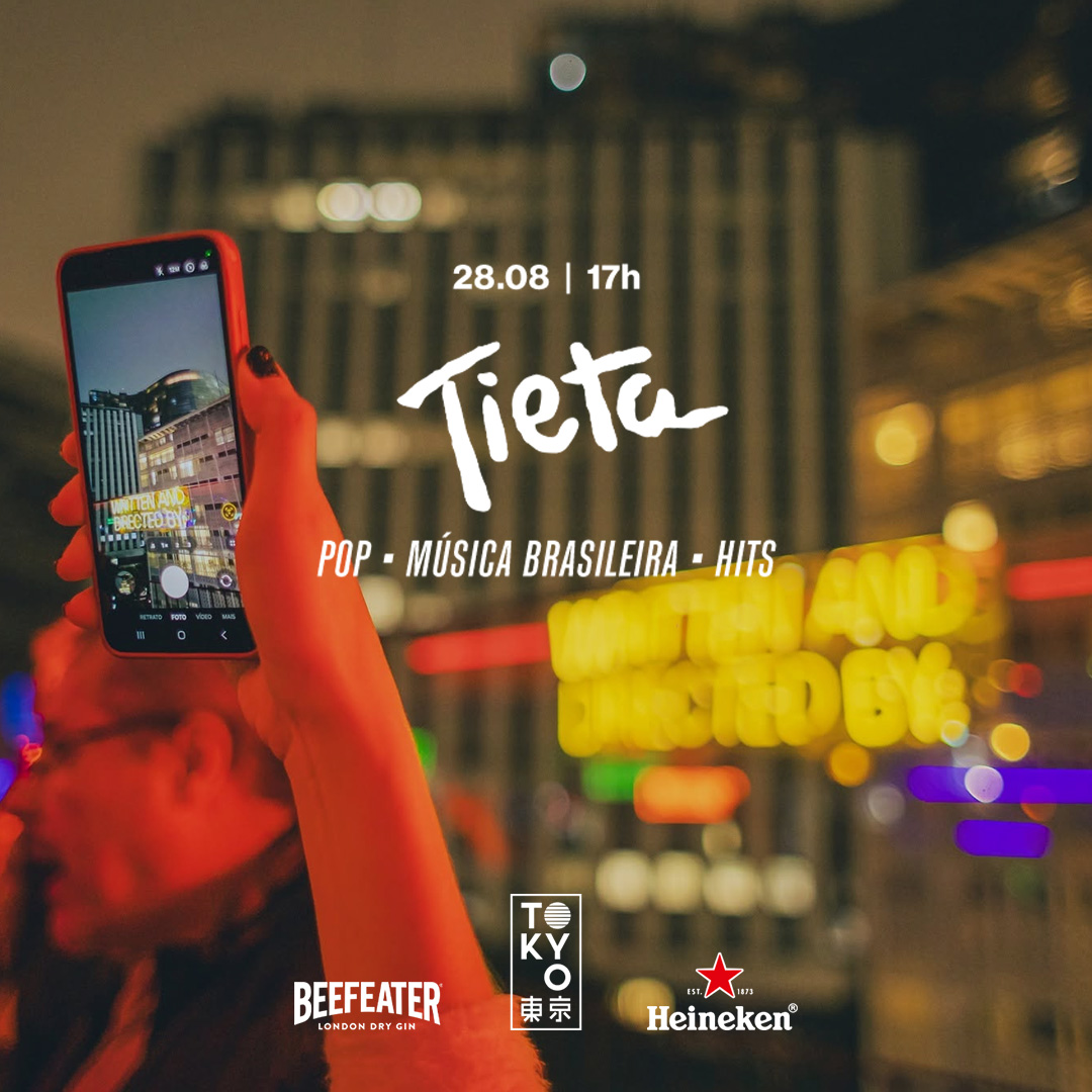 Tieta na Cobertura do Tokyo 東 京 Música Brasileira | Pop | Hits [28.08 – Sexta-Feira]