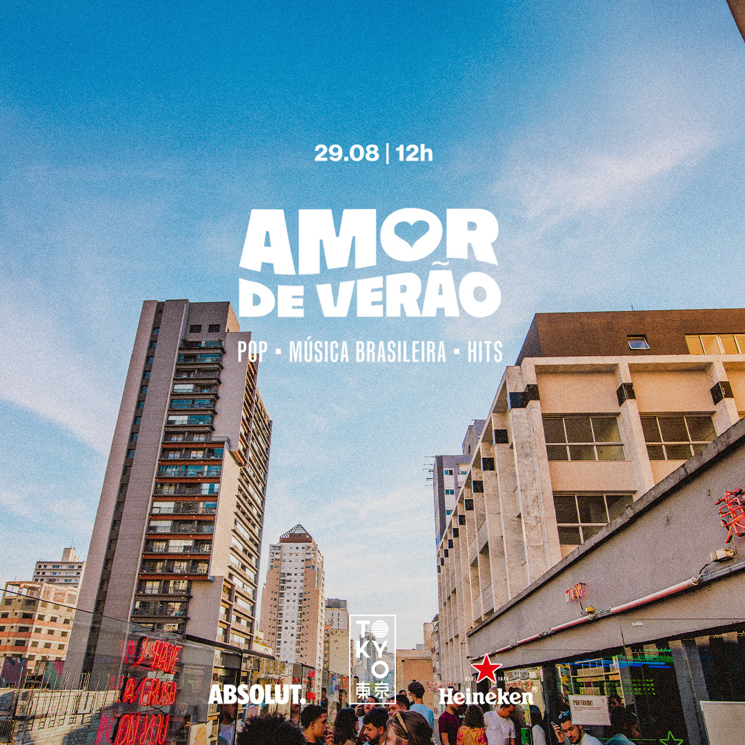 Amor de Verão na Cobertura do Tokyo 東 京 Pop | Música Brasileira | Hits no sábado à tarde |