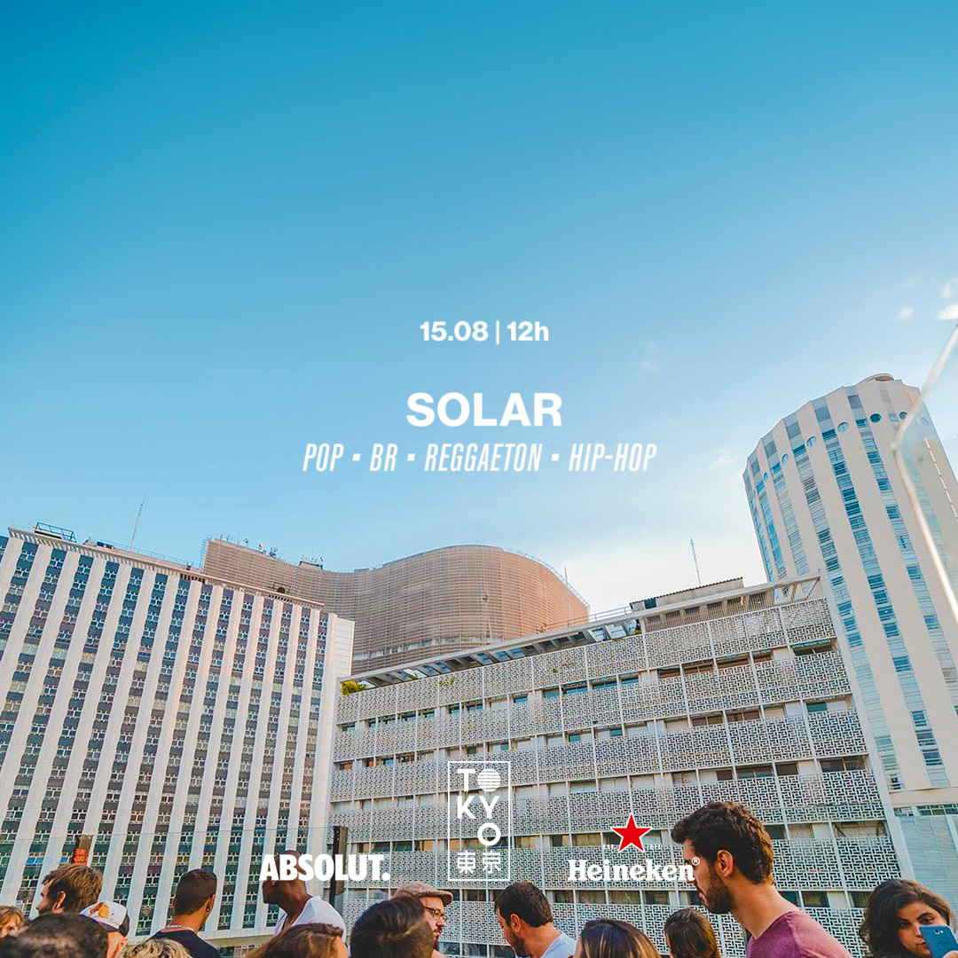 Solar 東 京 Pop | BR | Reggaeton | Hip-Hop no Sábado à Tarde (15.08)