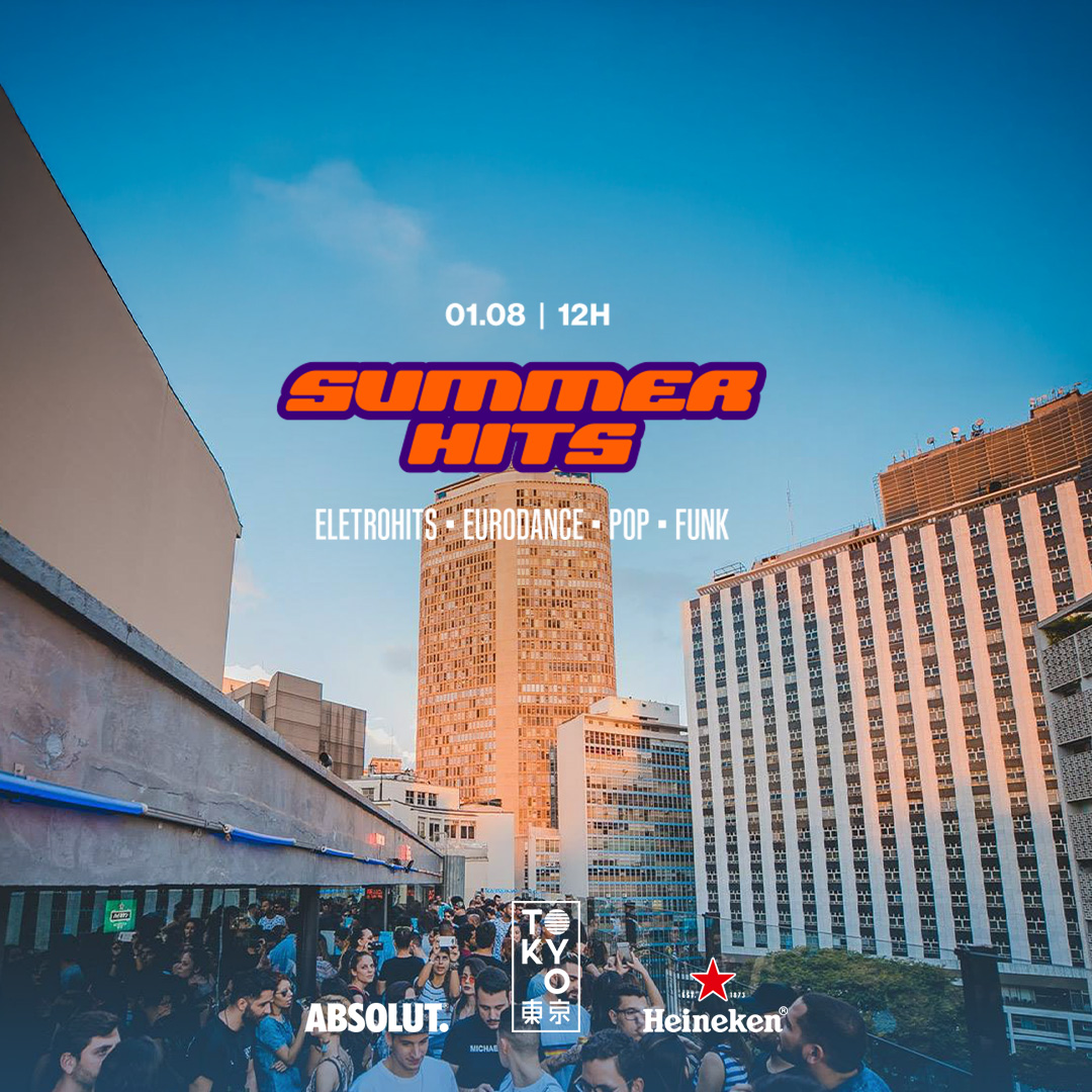 Summer Hits na Cobertura do Tokyo 東 京 Pop | Música Brasileira | Hits no Sábado à Tarde!