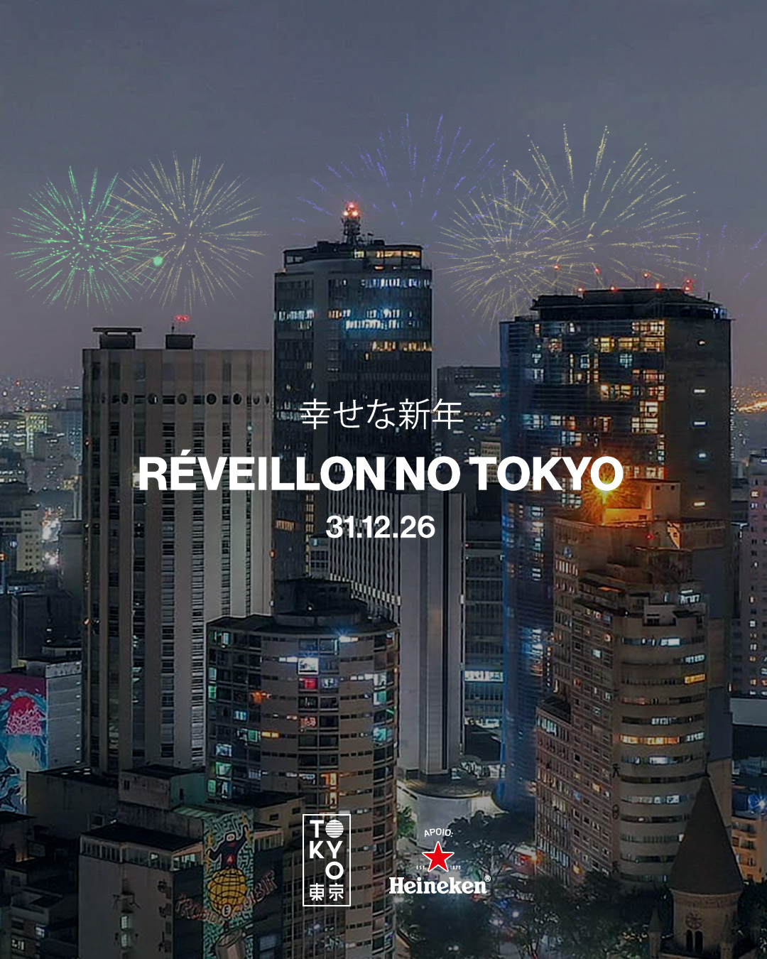 Réveillon no Tokyo 東 京 [12 horas de festa]