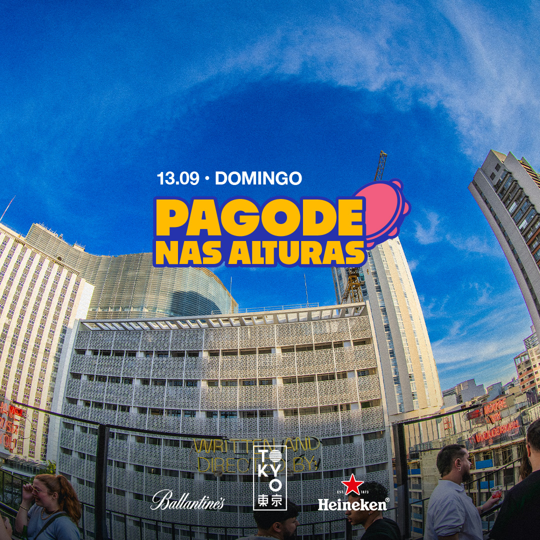 Pagode nas Alturas no Tokyo 東 京 Domingo (13.09)