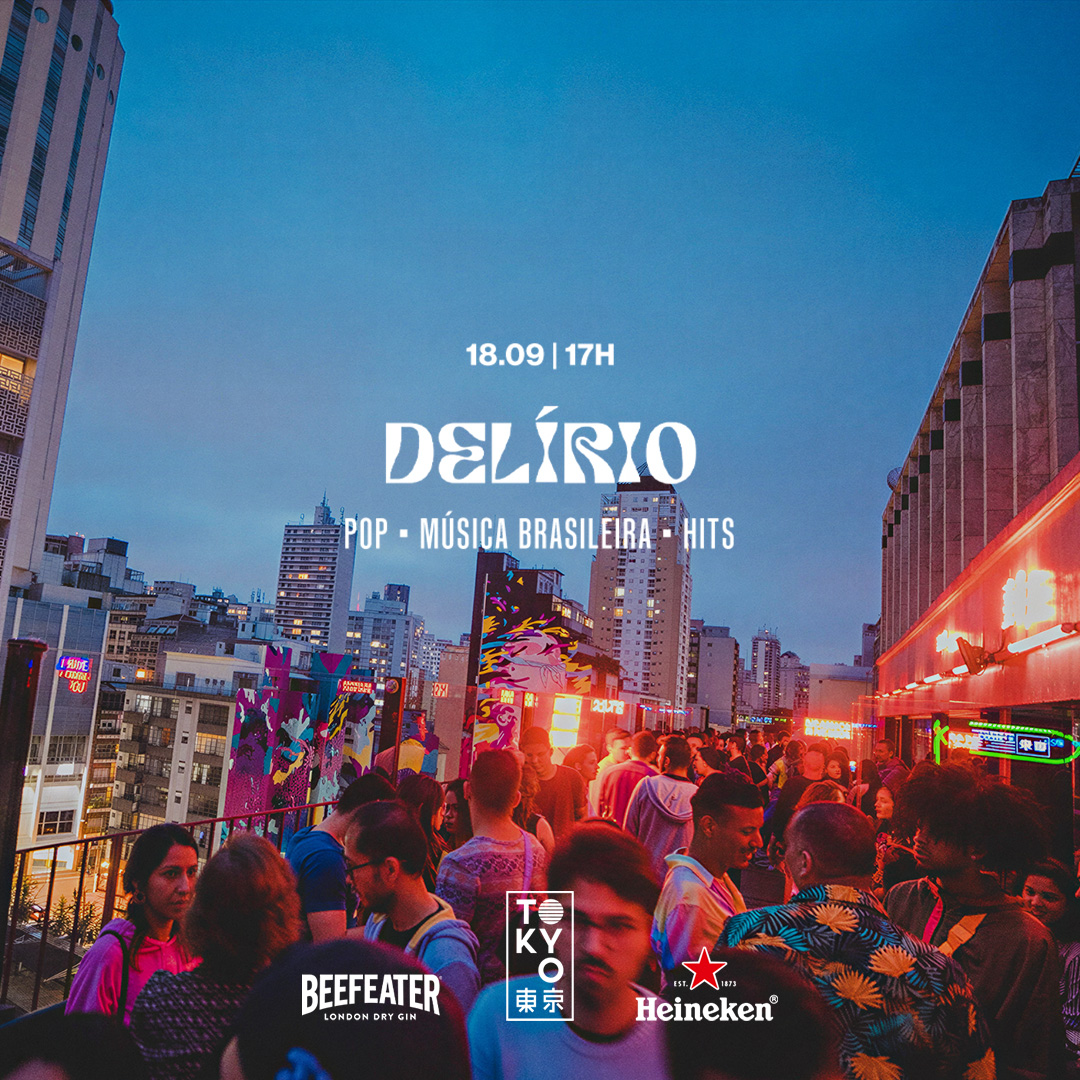Delírio na Cobertura do Tokyo 東 京 ( Pop | Música Brasileira | Hits) [18.09]