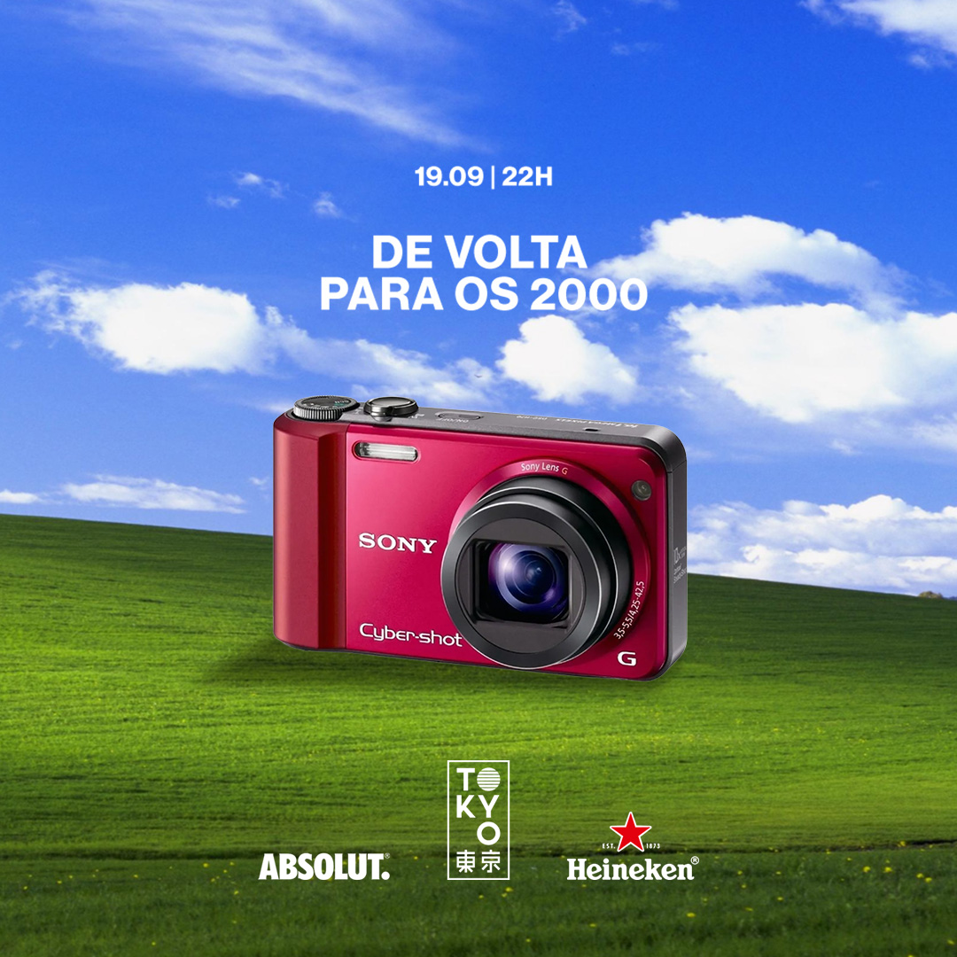 De Volta Para os 2000 no Tokyo 東 京 [Sábado | 19.09]