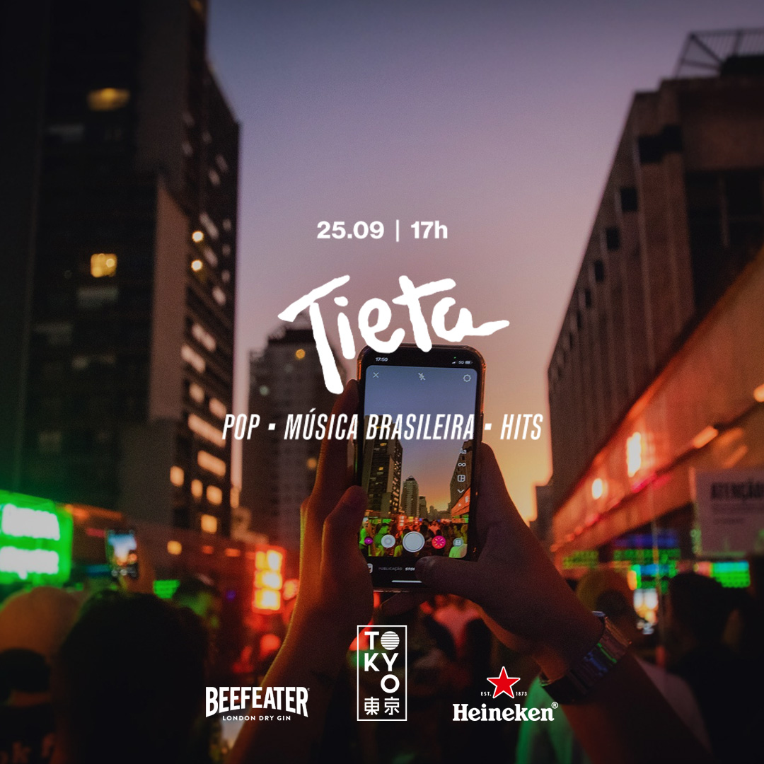 Tieta na Cobertura do Tokyo 東 京 Música Brasileira | Pop | Hits [25.09 – Sexta-Feira]