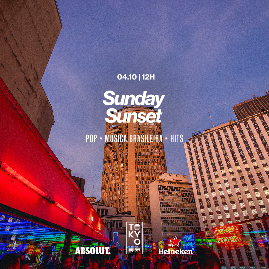Sunday Sunset no Rooftop do Tokyo 東 京 Domingo (04.10)