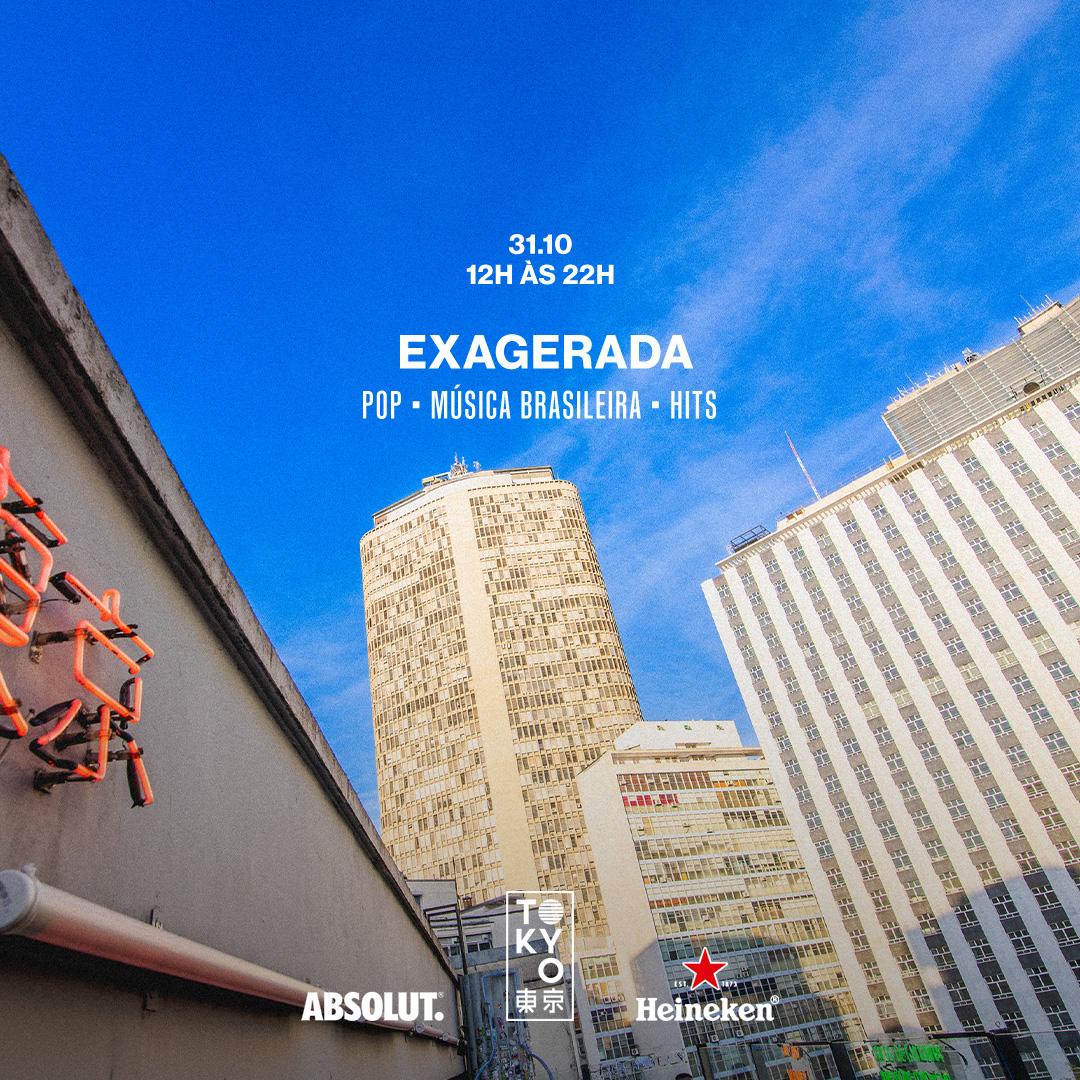 Exagerada na Cobertura do Tokyo 東 京 Pop | Música Brasileira | Hits no sábado à tarde |