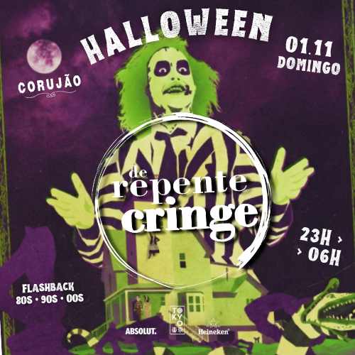 Halloween da Cringe! Flashback 80s, 90s, 00s no Tokyo [Domingo 01/11]