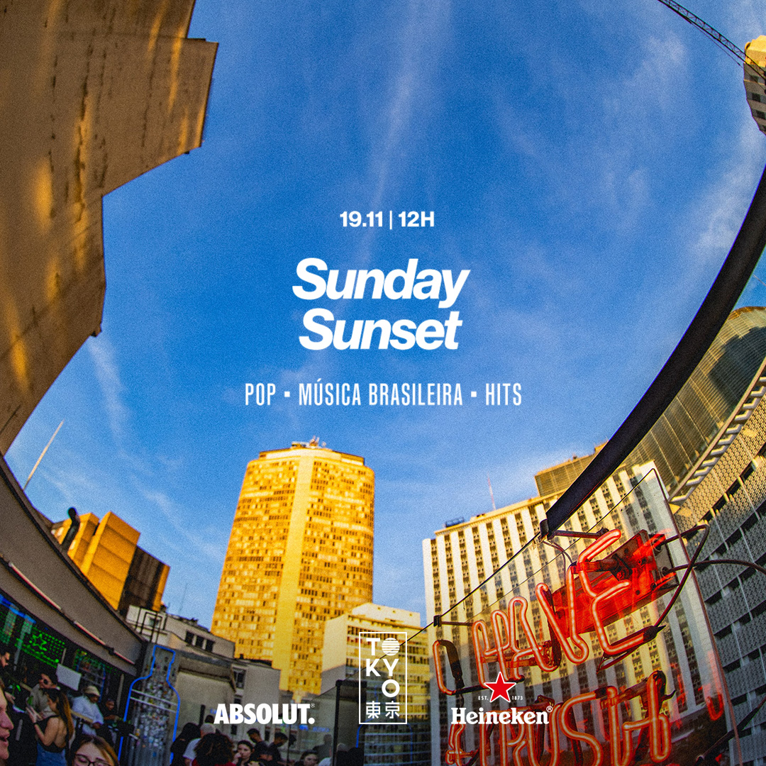 Sunday Sunset no Rooftop do Tokyo 東 京 Domingo (29.11)