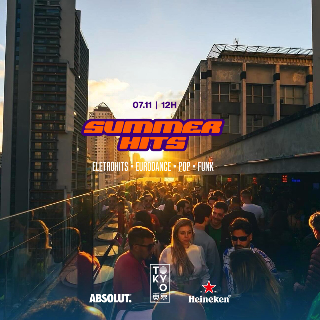 Summer Hits na Cobertura do Tokyo 東 京 Pop | Música Brasileira | Hits no Sábado à Tarde!