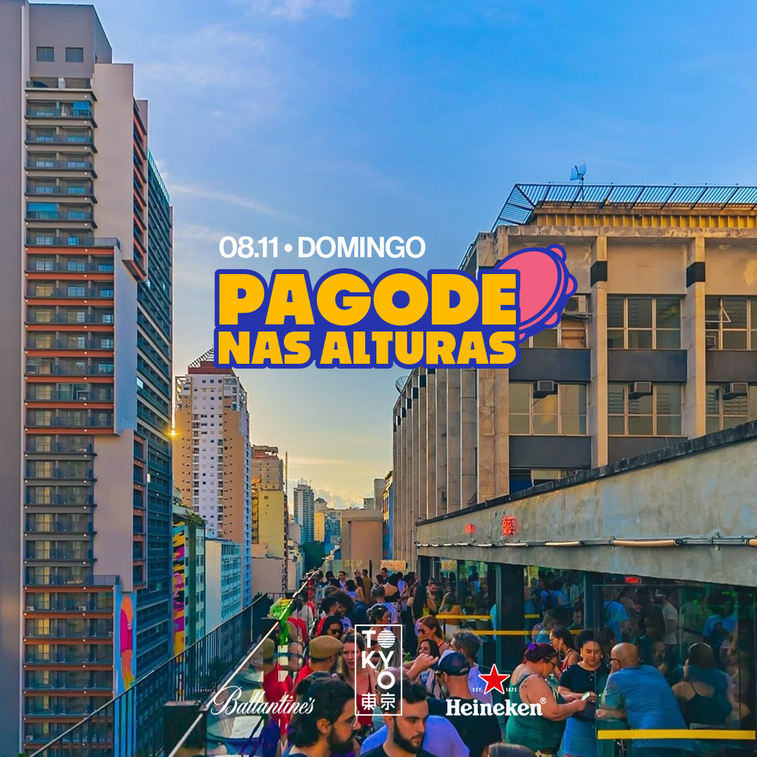 Pagode nas Alturas no Tokyo 東 京 Domingo (08.11)